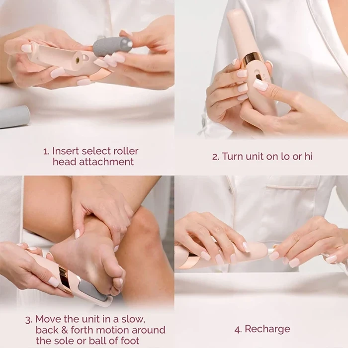 Wanhengda Pedi Electronic Finishing Touch Tool and Callus Remover